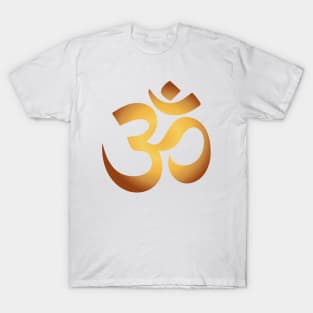 Golden Aum T-Shirt